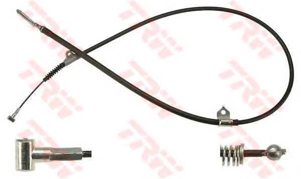 GCH2387 TRW cable de freno de mano trasero derecho