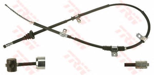 Cable de freno de mano trasero derecho 172508 Cofle