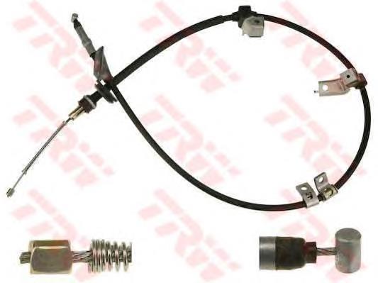 Cable de freno de mano trasero derecho BKB1433 Borg&beck