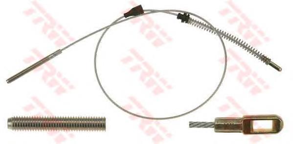  Cable de freno de mano trasero izquierdo para Opel Corsa 91, 92, 96, 97