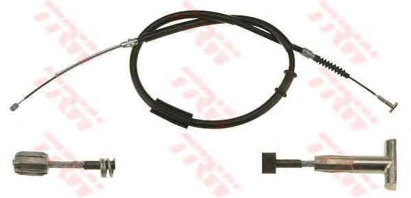 GCH1863 TRW cable de freno de mano trasero derecho