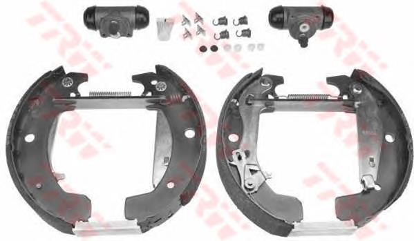 Zapatas de frenos de tambor traseras H68023 Brembo