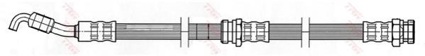 PHD445 TRW latiguillo de freno delantero