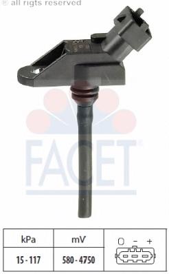 103054 Facet sensor de presion del colector de admision