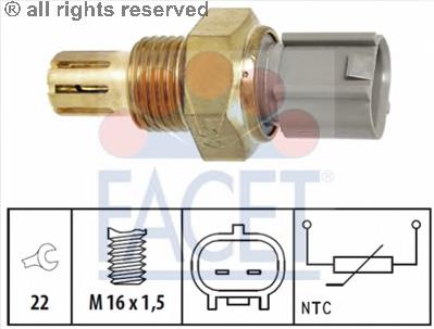 104024 Facet sensor, temperatura del aire de admisión