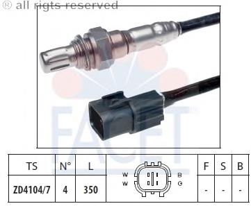 108076 Facet sonda lambda sensor de oxigeno post catalizador