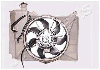 810323W6 Polcar difusor de radiador, ventilador de refrigeración, condensador del aire acondicionado, completo con motor y rodete