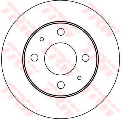 DF4096 TRW freno de disco delantero
