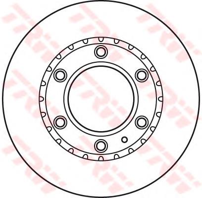 DF6034S TRW freno de disco delantero