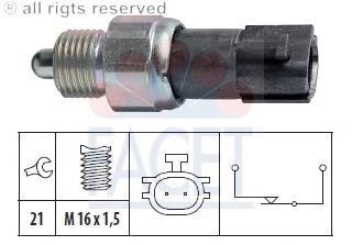 76232 Facet interruptor, piloto de marcha atrás