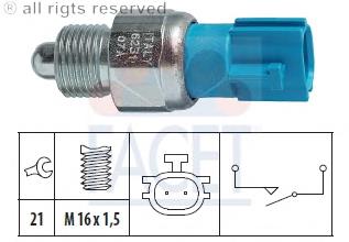 7.6231 Facet interruptor, piloto de marcha atrás