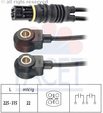 93120 Facet sensor de detonaciones