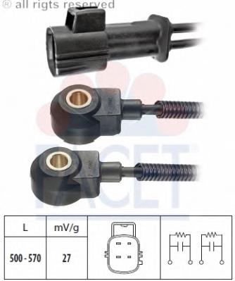 93131 Facet sensor de detonaciones