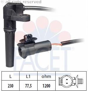 90617 Facet sensor de velocidad