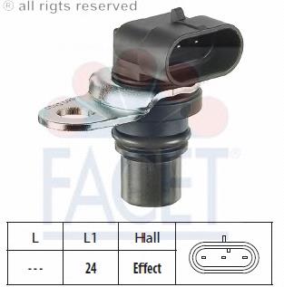 90343 Facet sensor de posición del árbol de levas