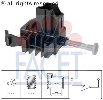 7.1271 Facet interruptor luz de freno