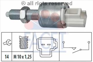 71259 Facet interruptor de embrague