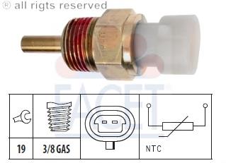 7.3335 Facet sensor de temperatura del refrigerante