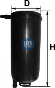 31.071.00 UFI filtro combustible