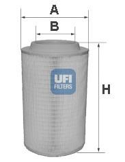 27.650.00 UFI filtro de aire