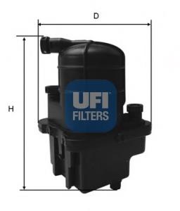 24.087.00 UFI filtro combustible