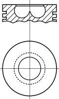  Pistón completo para 1 cilindro, STD para Iveco Eurocargo 