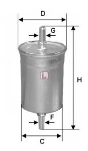 S1846B Sofima filtro combustible