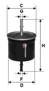 S 1811 B Sofima filtro combustible