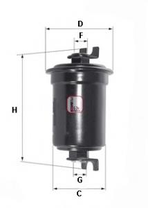 S1596B Sofima filtro combustible