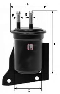 S1542B Sofima filtro combustible