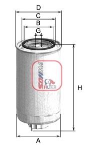 S 1999 NR Sofima filtro combustible