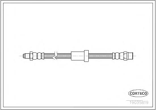 30714825 Volvo latiguillo de freno delantero