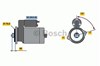 Motor de arranque 0001123044 BOSCH