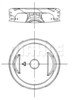 Juego de aros de pistón para 1 cilindro, cota de reparación +0,50 mm 01108N1 MAHLE