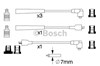 Cables de alta tensión, juego 0986357122 BOSCH