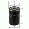 Filtro de aceite motor 0986452003 BOSCH