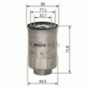 Filtro de gasoil 1457434201 BOSCH