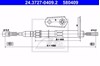 Cable de freno de mano trasero derecho/izquierdo 24372704092 ATE