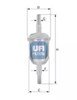 Filtro diesel 3102700 UFI