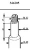 Amortiguador strut delantero 366005 KAYABA