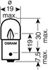 Bombilla de luz 5627 OSRAM