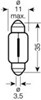 Lámpara, luz interior/cabina 641802B OSRAM