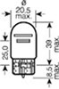 Bombilla de luz 7515 OSRAM