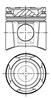 Pistón completo para 1 cilindro, STD 8713650030 NURAL