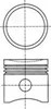 Pistón completo para 1 cilindro, cota de reparación + 0,50 mm 8742340700 NURAL