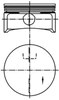 Pistón para cilindro 99741601 KOLBENSCHMIDT