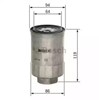 Filtro combustible F026402110 BOSCH