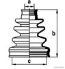 Fuelle, árbol de transmisión, Eje delantero interior J2884015 JAKOPARTS