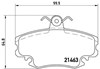 Pastillas freno delanteras P68038 BREMBO