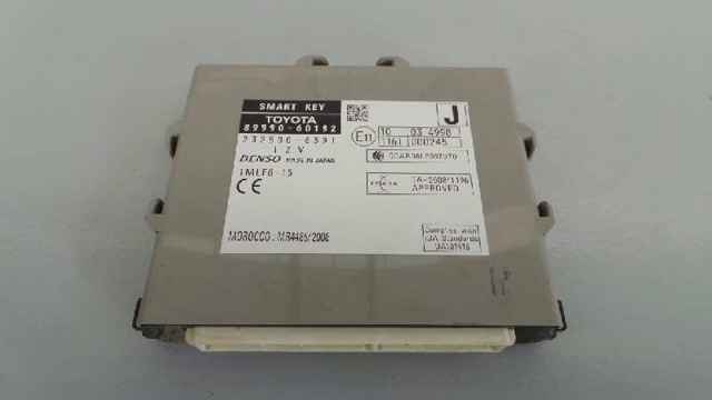 Modulo De Control Del Inmobilizador 8999060192 Toyota